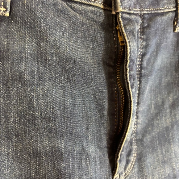 NYDJ Sz 14 High Rise Marylin Straight Dark Wash Jeans in Presley Collur NEW - Picture 5 of 14